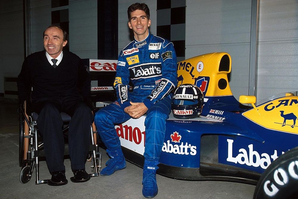 Frank Williams, Damon Hill, Williams