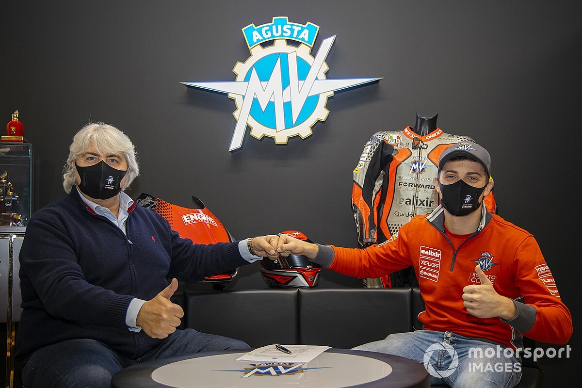 MV Agusta Forward Racing Gaet Pembalap Ketiga