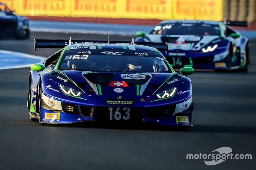 #163 Emil Frey Racing Lamborghini Huracan GT3 Evo: Giacomo Altoè, Mikkel Mac, Albert Costa