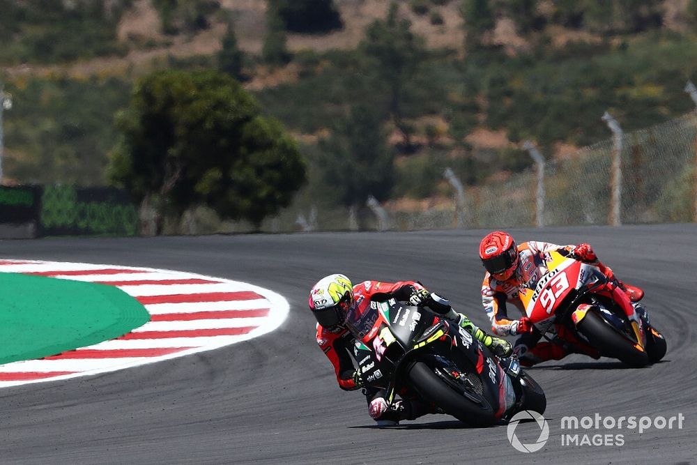 Aleix Espargaro, Aprilia Racing Team Gresini, Marc Marquez, Repsol Honda Team