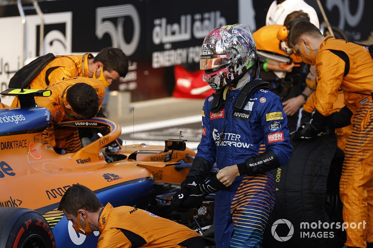A McLaren nagyon büszke Norrisra a mentális egészséggel kapcsolatos munkája miatt