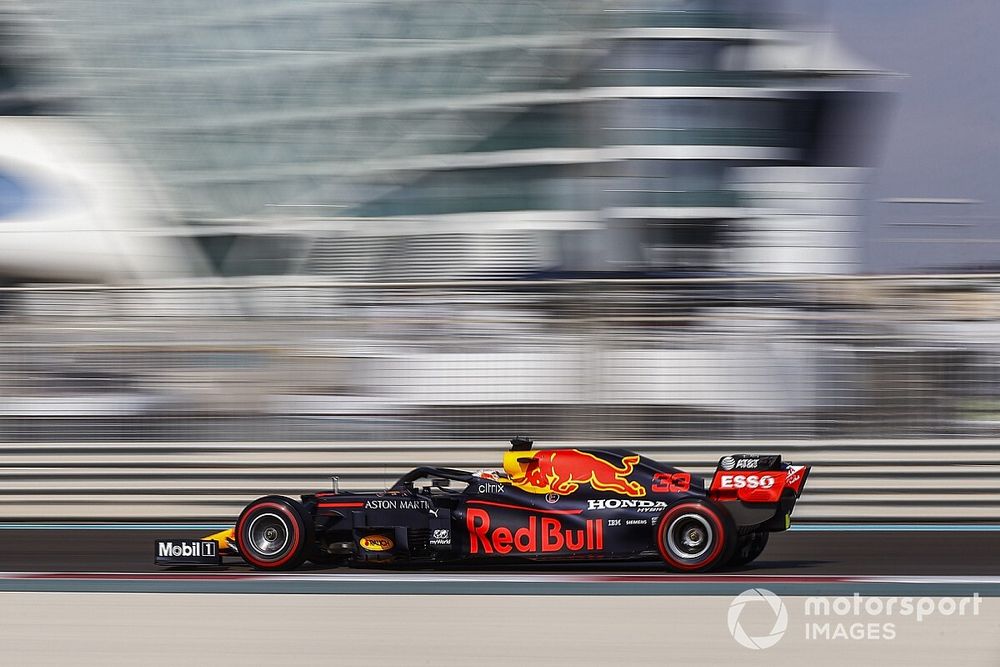 F1アブダビFP3:レッドブルがワンツー。フェルスタッペンは2番手以下に0.5秒差つける