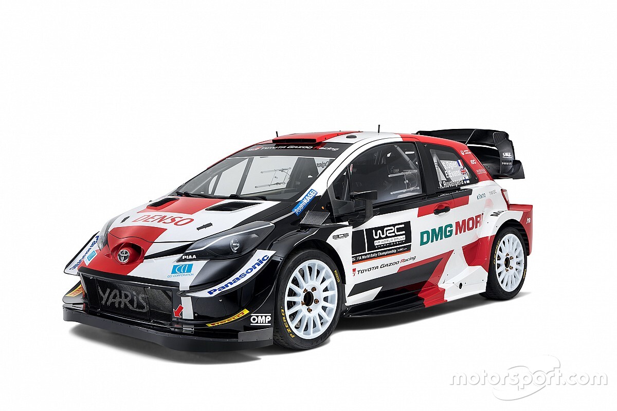 WRC 2021: Toyota svela la livrea delle Yaris
