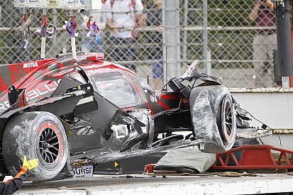 Bruno Senna bokatörést szenvedett Silverstone-ban