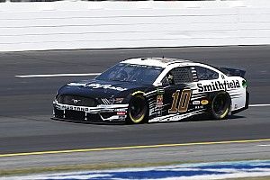 Almirola holds off Logano for Stage 2 win at New Hampshire