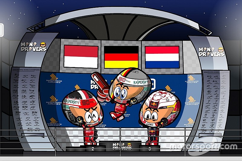 Vídeo: el resumen de la carrera del GP de Singapur, por MiniDrivers