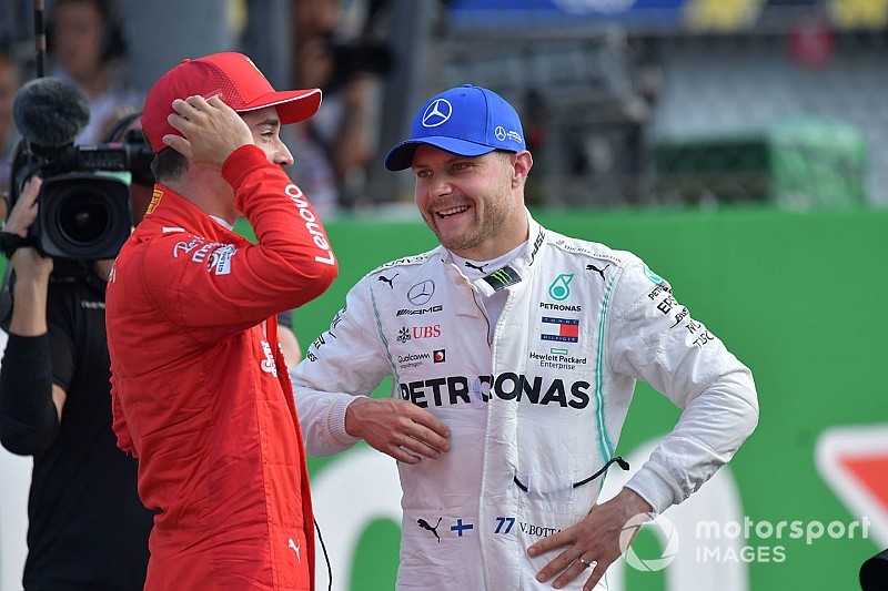 Bottas: "Leclerc is een taaie racer voor zijn leeftijd"