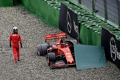 Videón Leclerc drámai becsapódása és rádióüzenete
