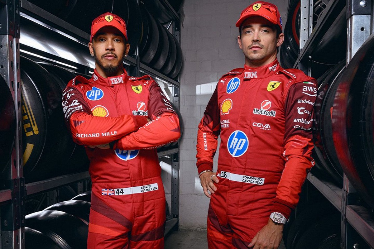 F1 | Ferrari a Las Vegas festeggia i 20 anni di partnership con la Puma