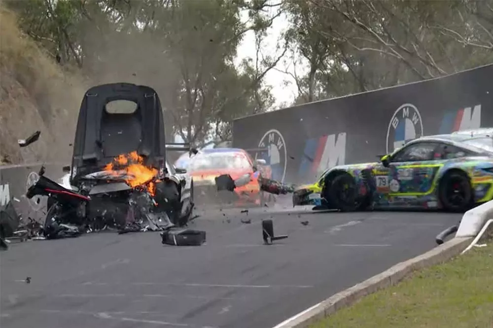 Ralf Aron's crash