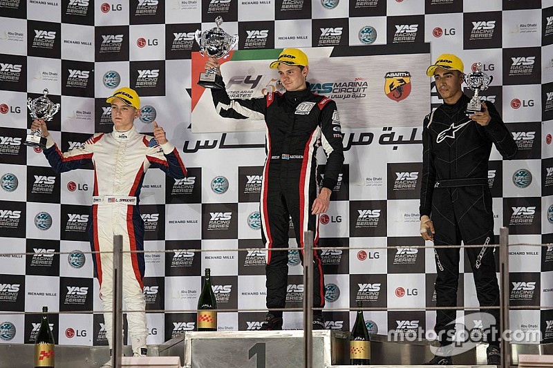 Donison claims three podium finishes in F4 UAE's Trophy Event