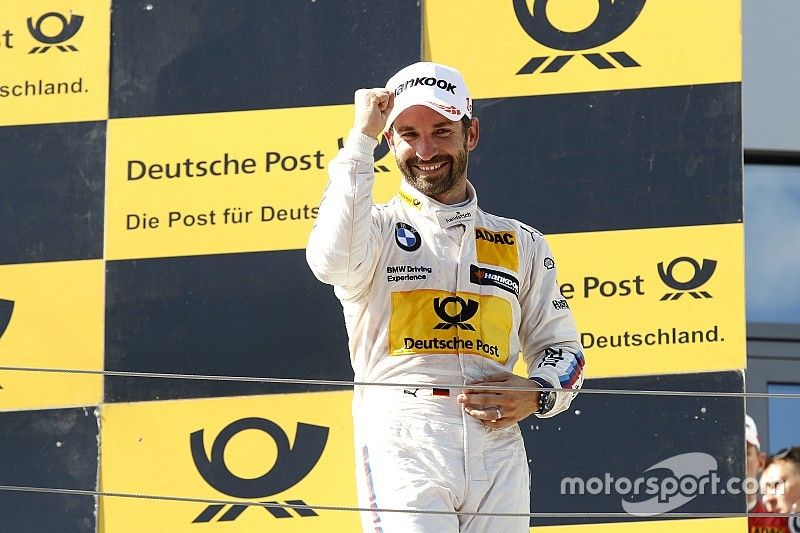 Podio: Ganador de la carrera Timo Glock, BMW Team RMG, BMW M4 DTM