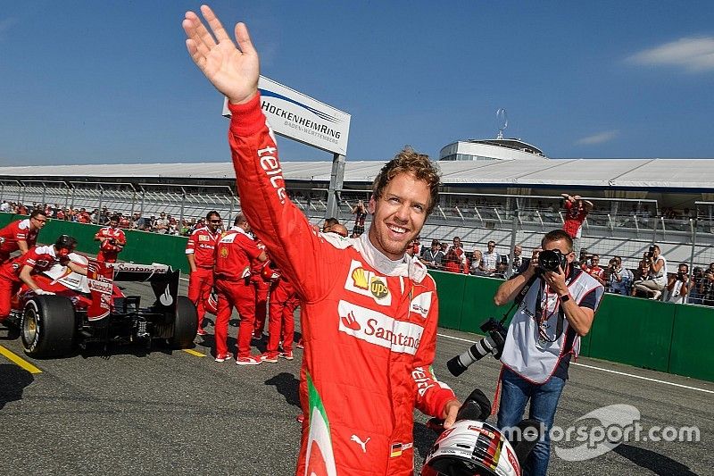 Sebastian Vettel, Scuderia Ferrari demonstration