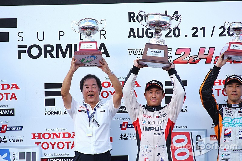 スーパーフォーミュラ初優勝の関口雄飛「レース人生を大きく変える1戦だと考えていた」