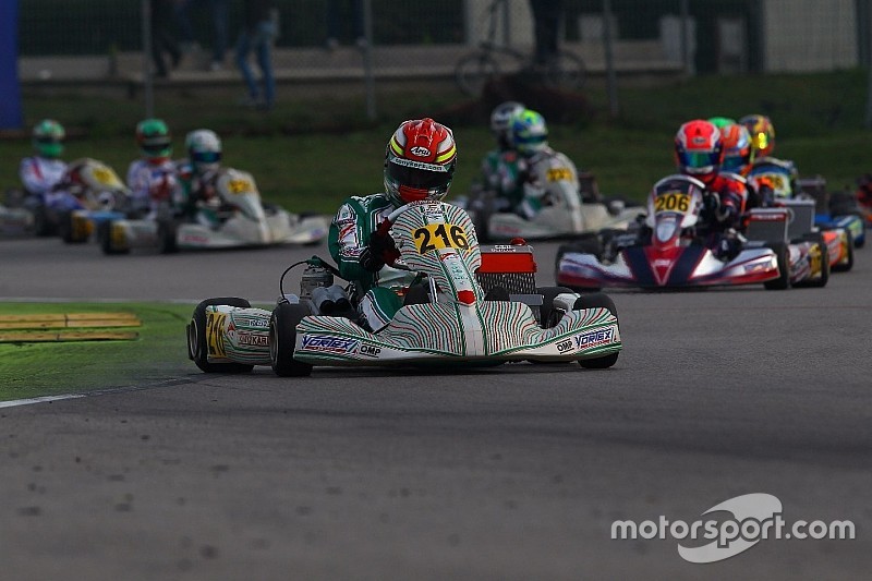 Vidales, bien posicionado para la final de la WSK Final Cup