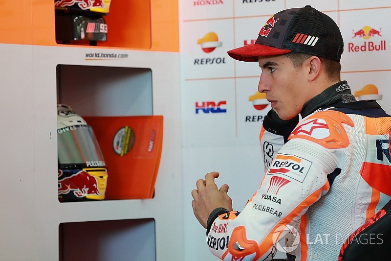 Kembali terjatuh di kualifikasi, Marquez marah
