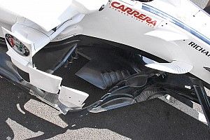 Sauber: importante novità nel fondo della C37 e nella presa dei freni davanti