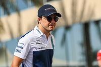 Massa au départ d'une course de Stock Car au Brésil