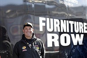 Eye in the Sky: Clayton Hughes enjoys winning with Martin Truex Jr.