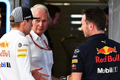 Party-Modus: Max Verstappen stellt sich gegen Helmut Marko