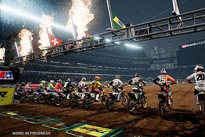 El videojuego oficial del Monster Energy Supercross llegará en febrero
