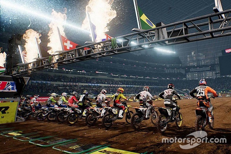 Supercross, el videojuego: barro, adrenalina y circuitos propios