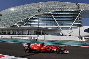 Raikkonen snelste tijdens eerste testdag Abu Dhabi