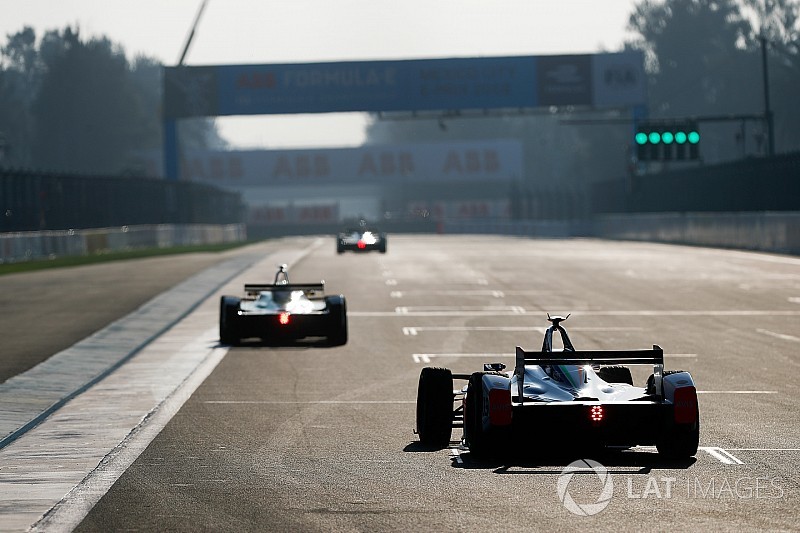 La grille de départ de l'E-Prix de Mexico