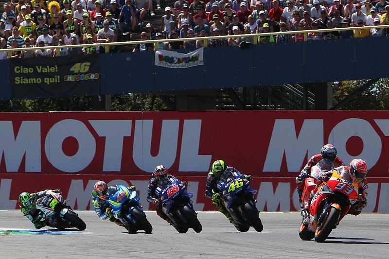 Rossi ve a Márquez como en su dominante temporada 2014 de MotoGP