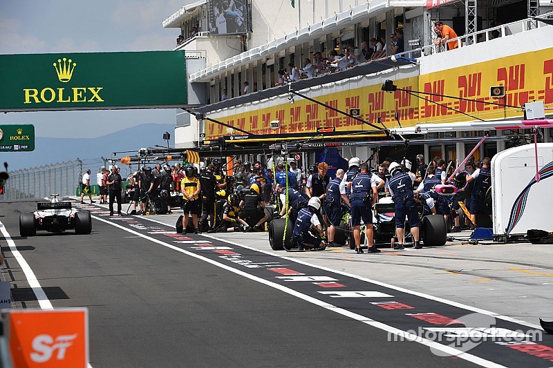 Macaristan GP'nin en hızlı pit stopu Williams'tan geldi