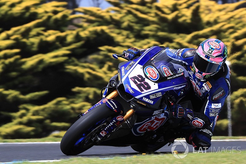 Yamaha: Alex Lowes stürzt in Lukey Heights