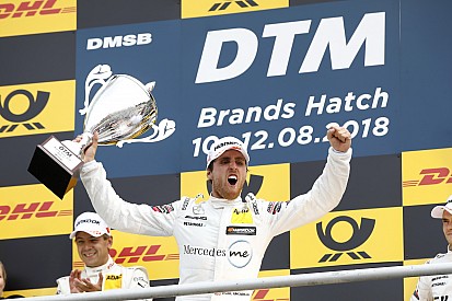 DTM Brands Hatch: Juncadella overtuigend naar eerste zege
