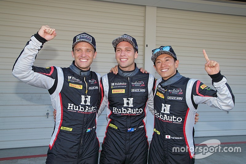 予選PPの28号車フェラーリの吉田広樹「チームでワンツー狙う」