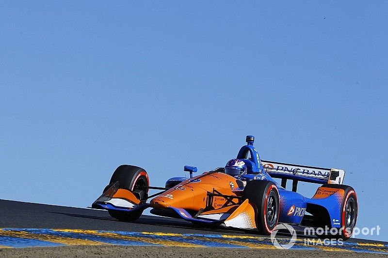 Dixon: "Huge" error cost me pole for Sonoma title decider