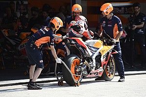 Honda, KTM e Aprilia sono rimaste a Misano ieri per una giornata di test privati