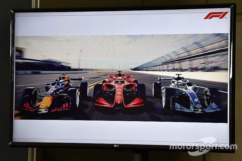 Boceto del F1 2021 