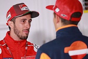 Dovizioso snelste in VT1 op Misano, Marquez en Rossi buiten top-tien