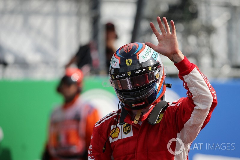 Kimi "Piloto del día" en Monza