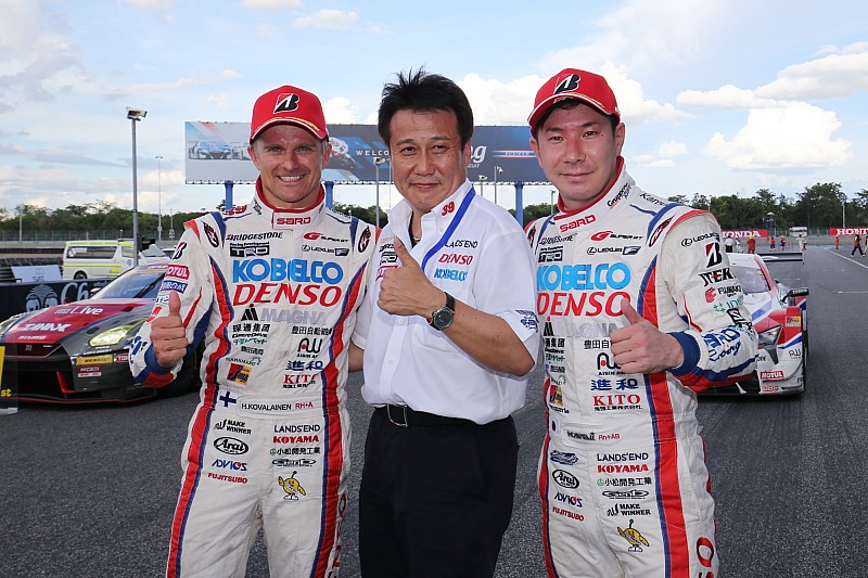 小林可夢偉、実質2レース目で優勝「正直、ビックリしている」