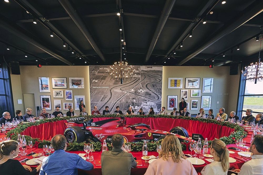 Ferrari celebración de Navidad