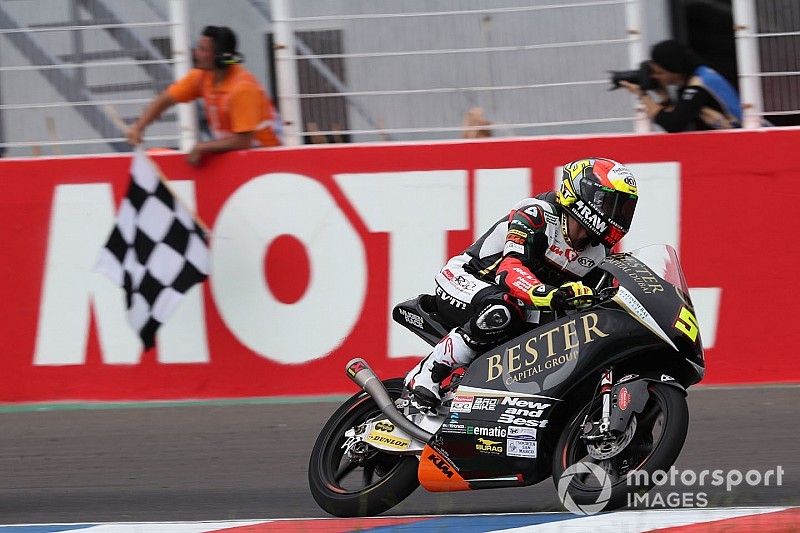 Moto3: Masia vence após abrir última volta em quinto lugar