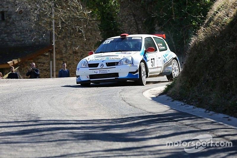 Sergio Pinto, Sarah Buchard, Renault Clio S1600, Chablais Racing Team