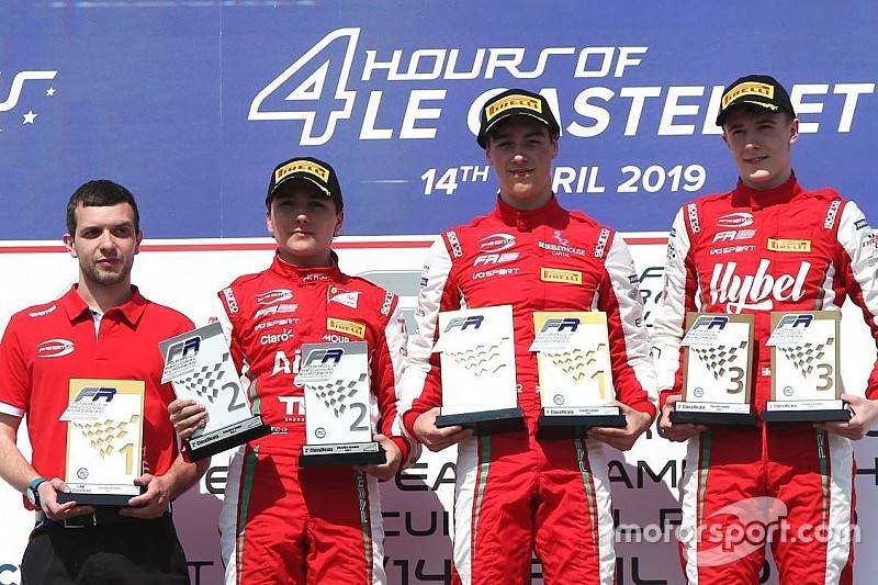Enzo Fittipaldi é 2º em corrida 2 da F3 Regional Europeia; Igor Fraga é 4º