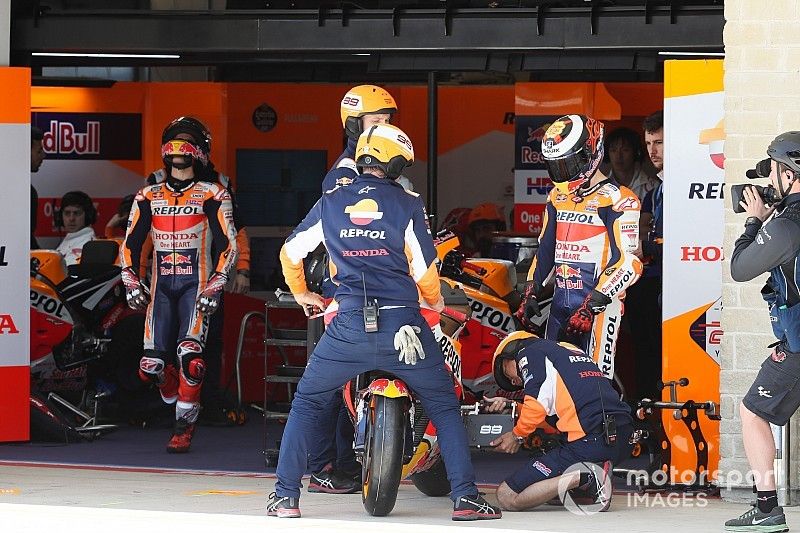 El problema que tuvo Lorenzo en Austin “aún hay que esclarecerlo”, dice Honda