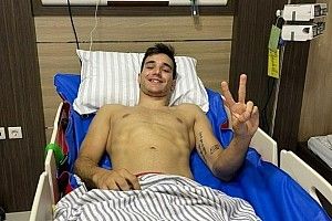 Lecuona recibe el alta después de fracturarse una vértebra y el sacro