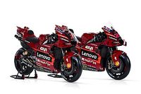 Ducati stelt teams MotoGP en WK Superbikes voor, Bagnaia met #1