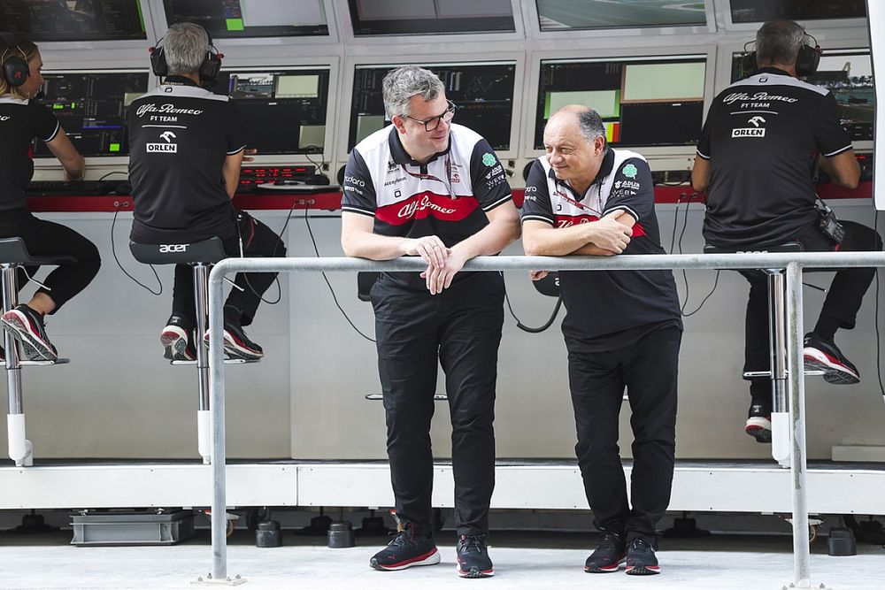 Frederic Vasseur, Team Principal, Alfa Romeo Racing