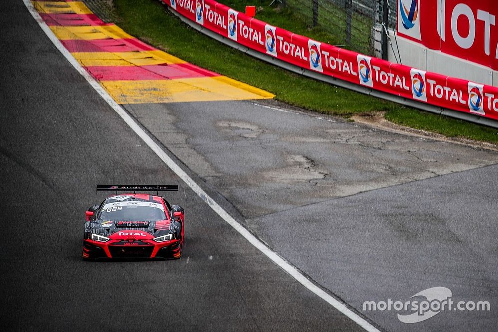 #31 Audi Sport Team WRT Audi R8 LMS GT3: Christopher Mies, Kelvin van der Linde, Dries Vanthoor