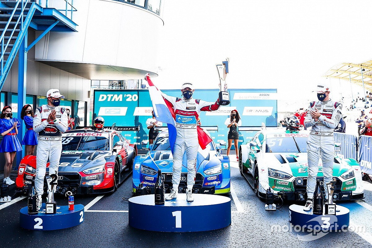 Frijns: Maiden DTM win a "relief" after years of team orders