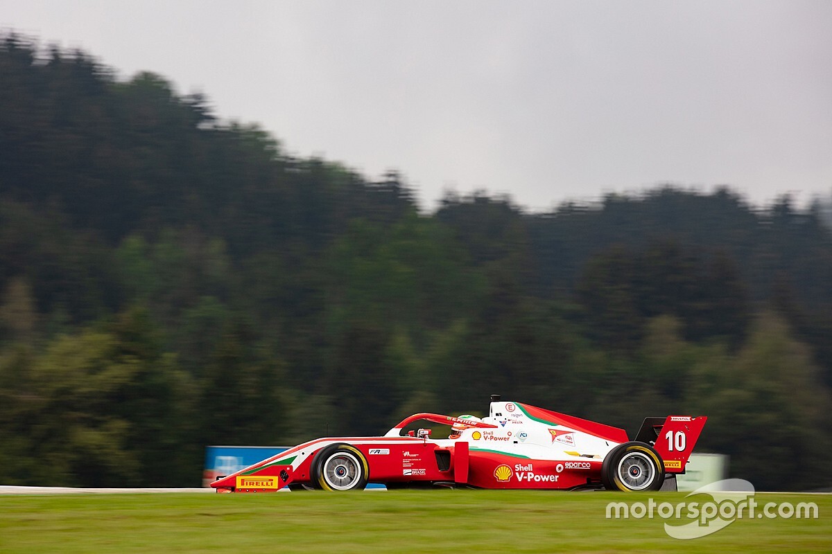 Formula Regional, Red Bull Ring, Gara 3: Petecof nel tris Prema